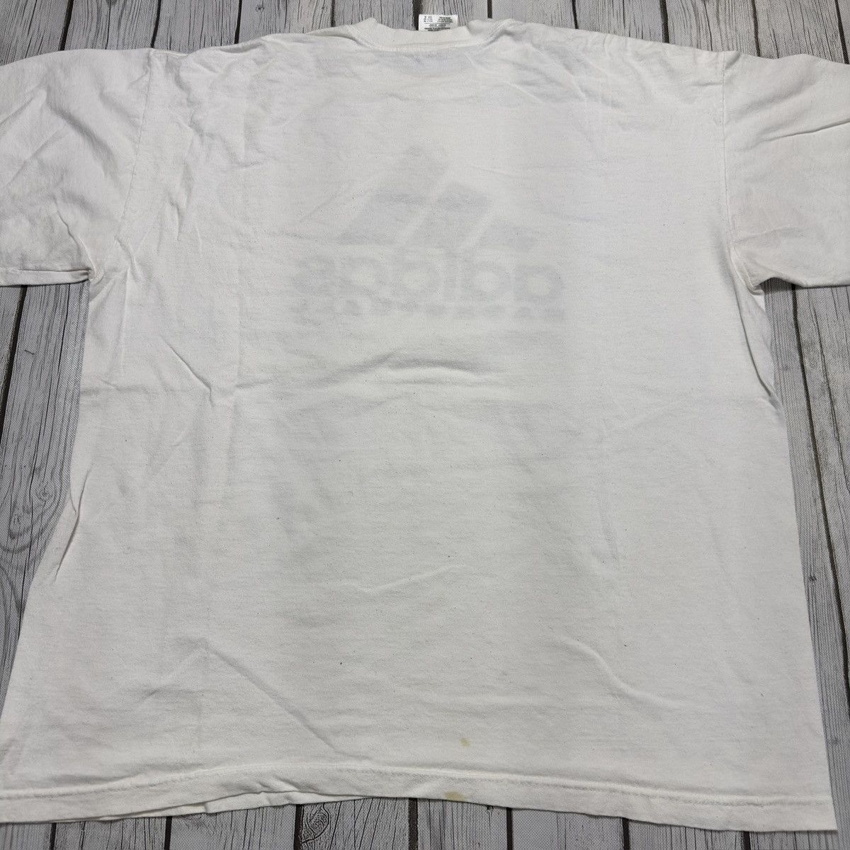 Adidas × Vintage Vintage Adidas Basketball tee Size US XL / EU 56 / 4 - 4 Thumbnail