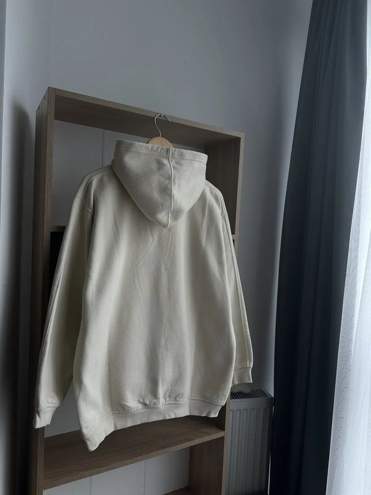 Fubu × Vintage Vintage Fubu Beige Center Logo Hoodie Size US XL / EU 56 / 4 - 13 Thumbnail