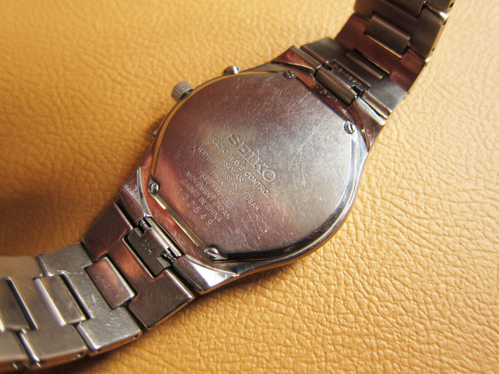 Seiko SEIKO 7B42-0AN0 Solar RadioWave Control Titanium Men's Watch Size ONE SIZE - 6 Thumbnail