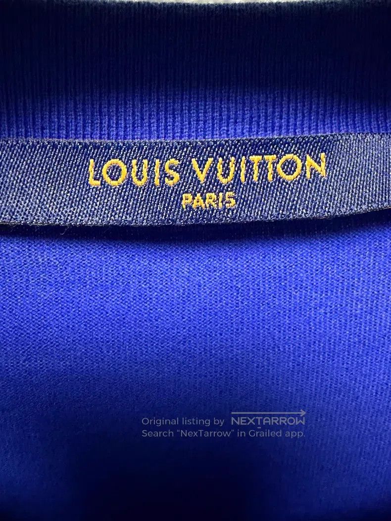 Louis Vuitton Louis Vuitton Blue Gradient Flower short sleeves Size US S / EU 44-46 / 1 - 3 Thumbnail
