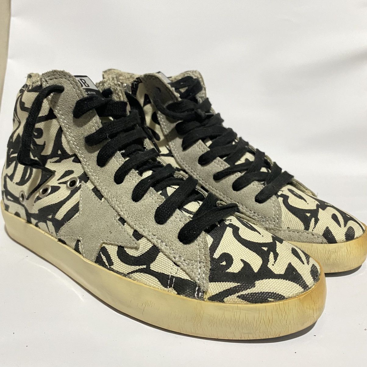 Golden Goose Golden Goose Deluxe Brand Graffiti Francy Size US 6 / IT 36 - 2 Thumbnail