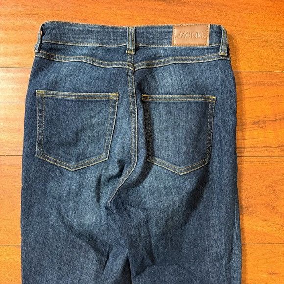 Other Monki Blue Denim Slim Fit Jeans Sz 28 Size 28" / US 6 / IT 42 - 2 Thumbnail