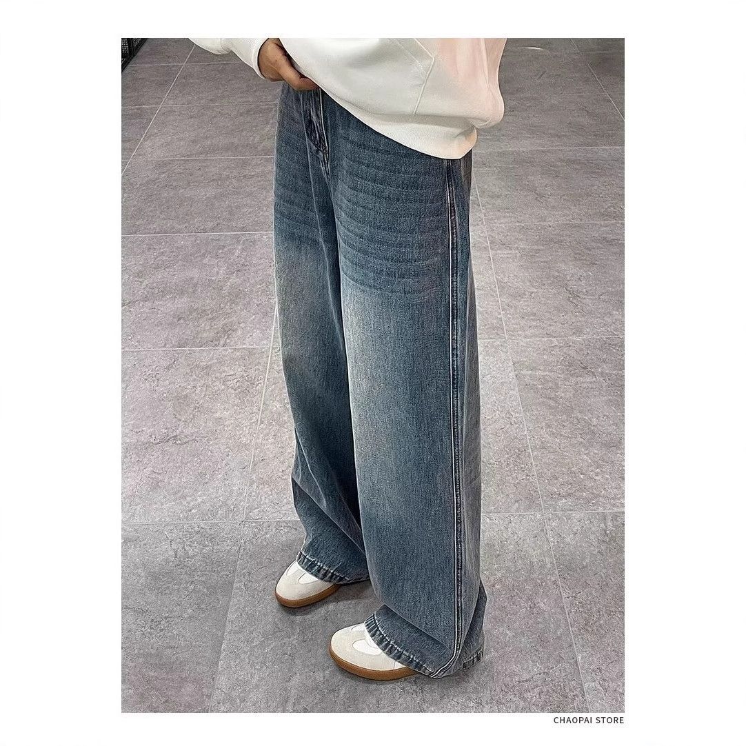 Japanese Brand × Jean Retro loose straight leg wide leg jeans Size US 32 / EU 48 - 3 Thumbnail