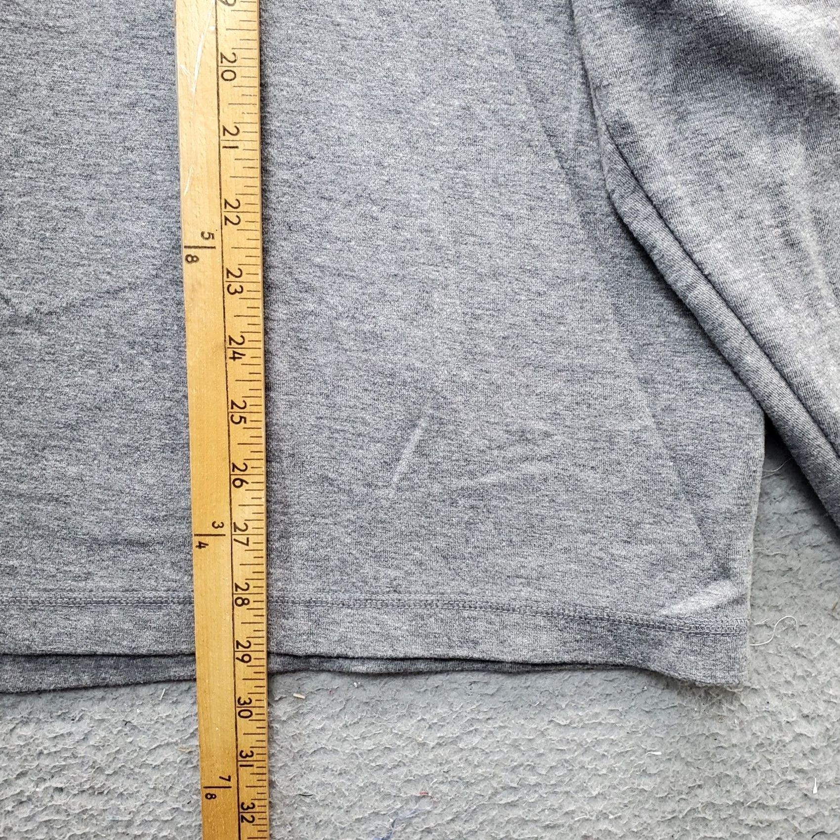 Vintage L.L. Bean Sweatshirt Mens 2XL Gray Mock Neck 1/4 Zip Ribbed Cuff Pullover Shirt Mens Size US XXL / EU 58 / 5 - 4 Thumbnail