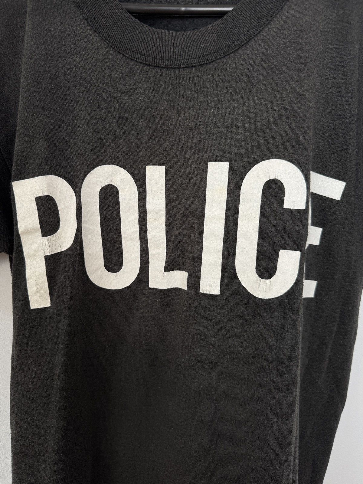 Vintage Vintage Police Polizei T-Shirt Kanye West Size US S / EU 44-46 / 1 - 3 Thumbnail