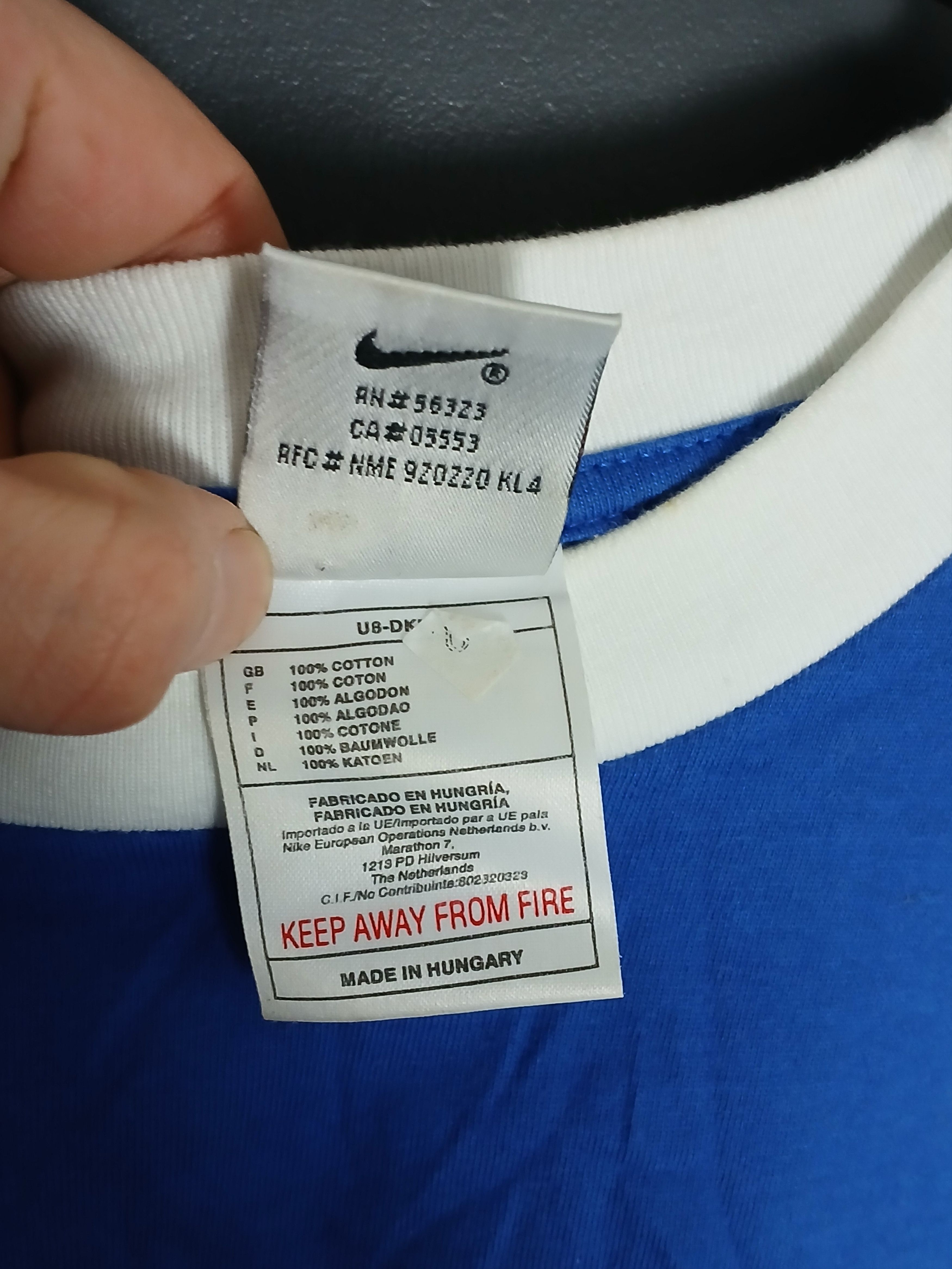 Nike Vintage Nike Brazil Ronaldo T-Shirt Size US M / EU 48-50 / 2 - 8 Thumbnail