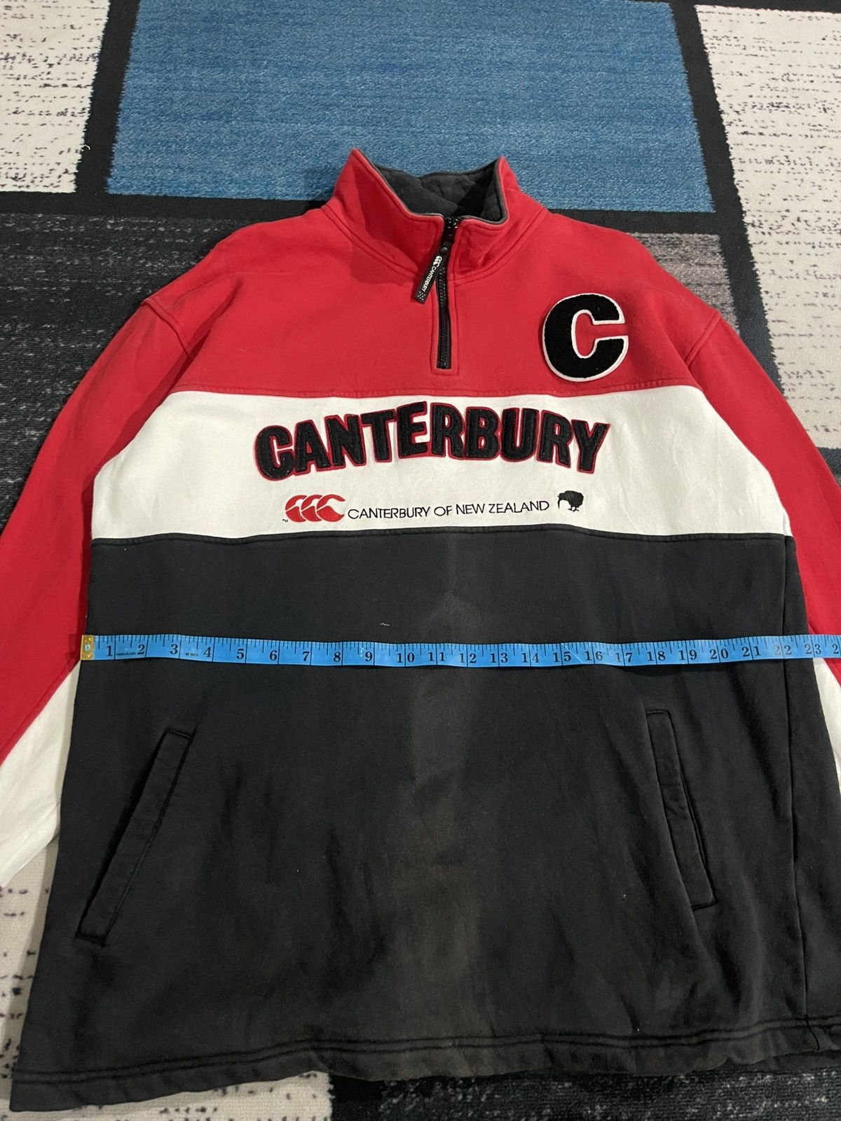 Canterbury of New Zealand Vintage Canterbury Of New Zealand Half Zipper Size US L / EU 52-54 / 3 - 14 Thumbnail