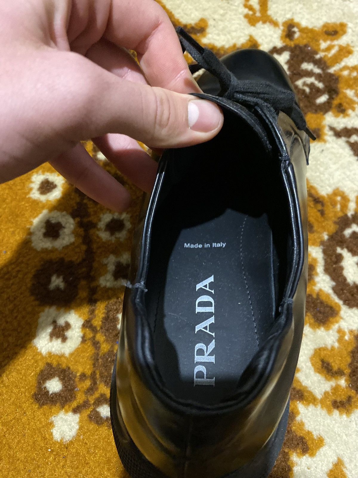 Prada Black Prada Sneakers. Made in Italy Size US 10 / EU 43 - 2 Thumbnail
