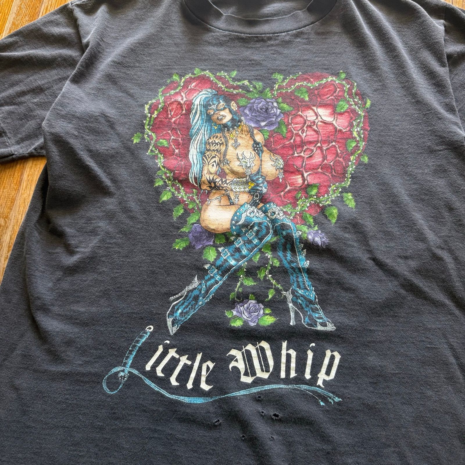 Brockum DANZIG 90s Little Whip The Misfits Shirt Samhain Tee L vtg Size US L / EU 52-54 / 3 - 2 Thumbnail