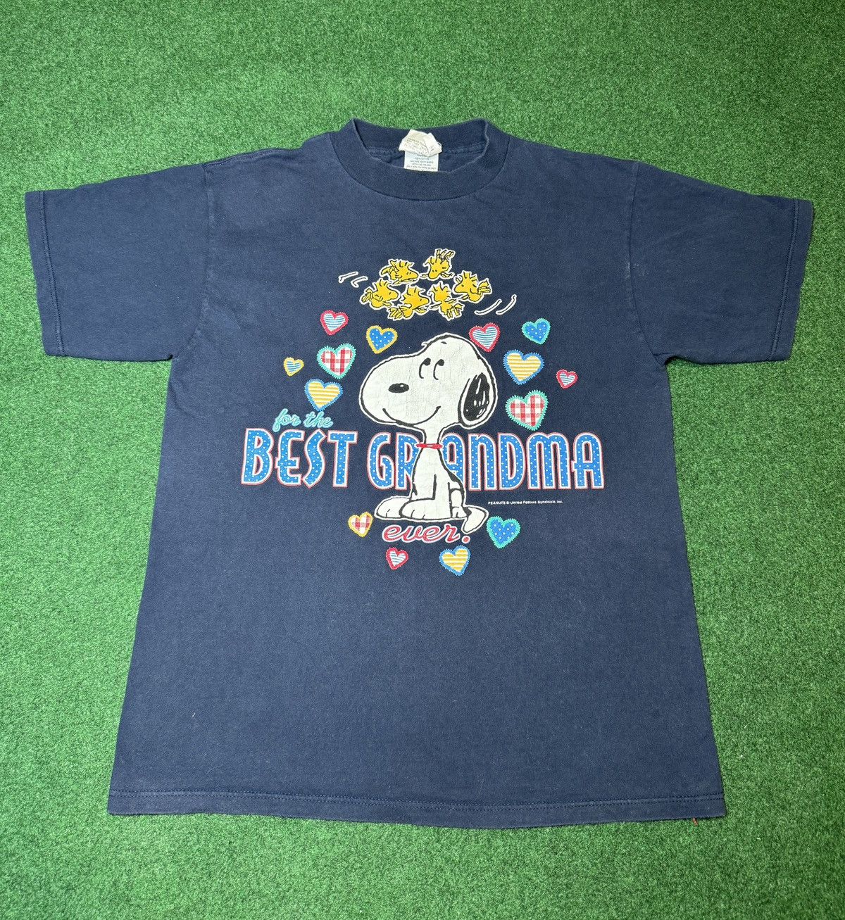Peanuts × Vintage Vintage 90s Peanuts Snoopy Best Grandma Ever Gift T Shirt Size L / US 10 / IT 46 - 1 Thumbnail