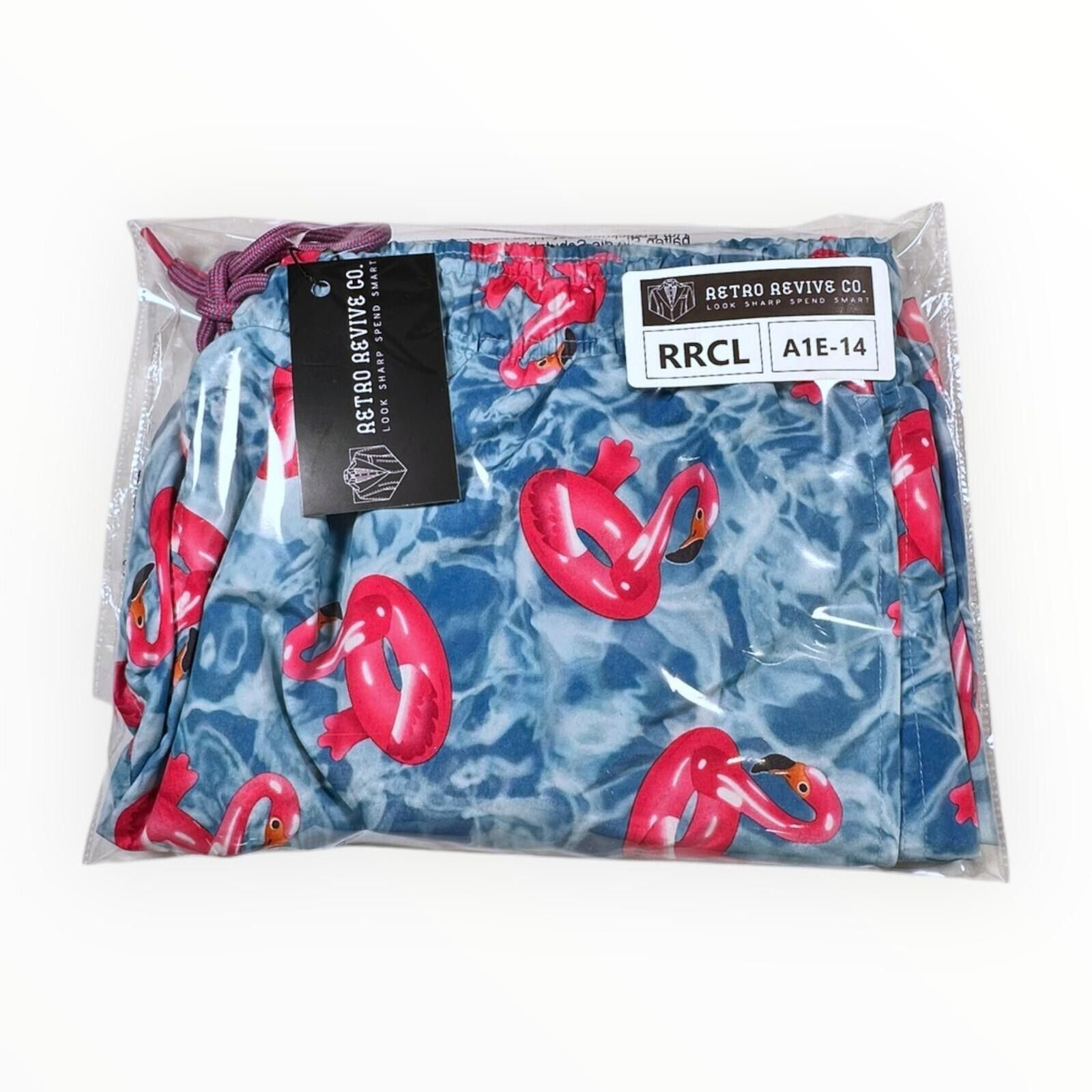 Primark Primark Swim Shorts Men's UK Size XL Blue Flamingo Float Size US 36 / EU 52 - 10 Thumbnail