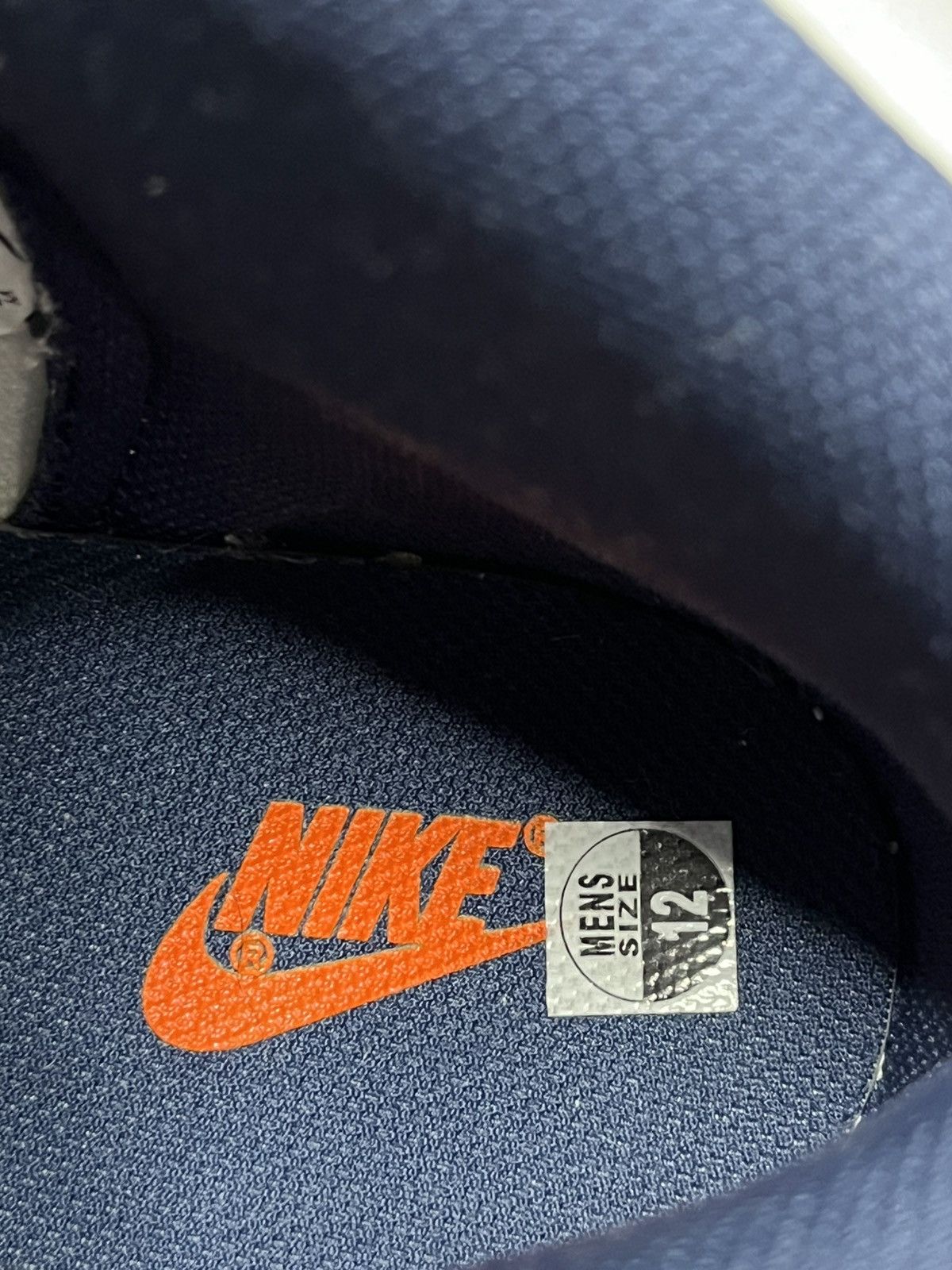 Nike Nike Dunk High Midnight Navy Size US 12 / EU 45 - 5 Thumbnail