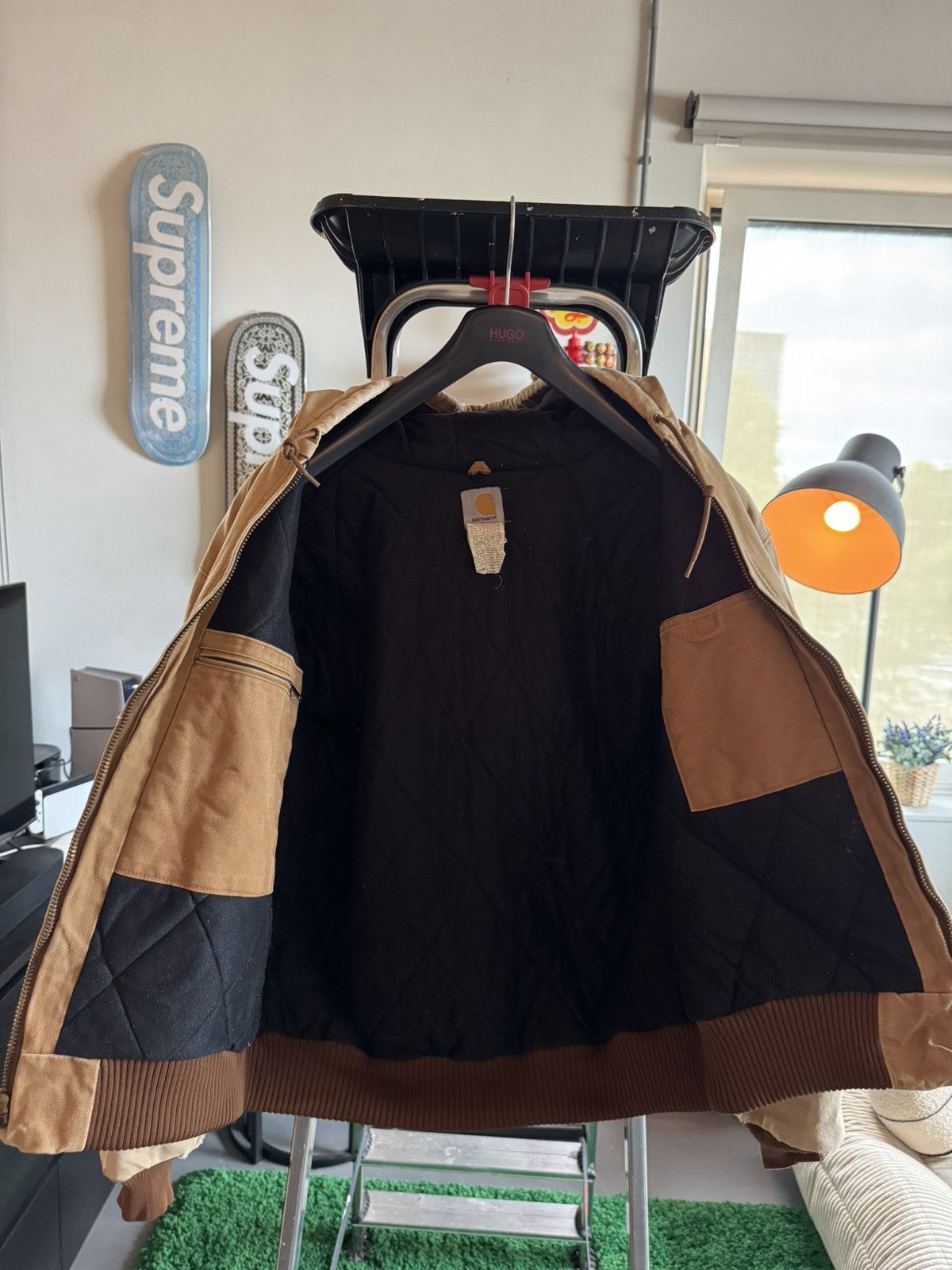 Carhartt Vintage Carhart J140 BRN Active Jacket Size US L / EU 52-54 / 3 - 7 Thumbnail