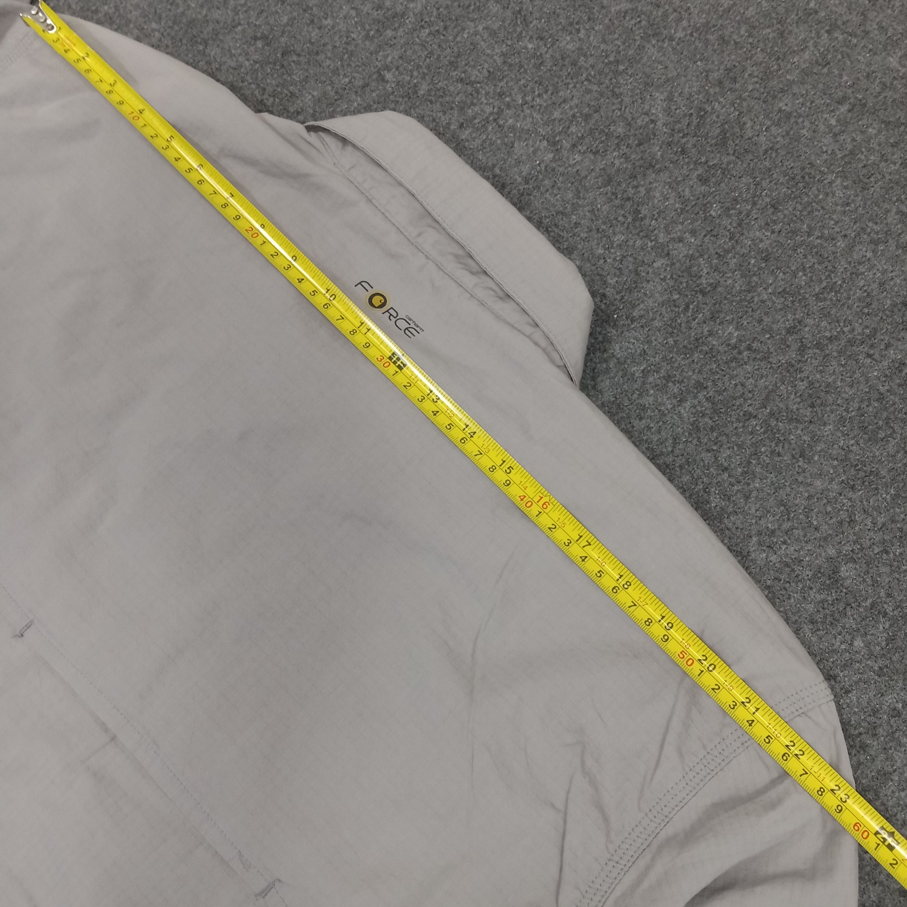 Carhartt × Vintage Carhartt Force Button Long Sleeve Shirt Size US XXL / EU 58 / 5 - 7 Thumbnail