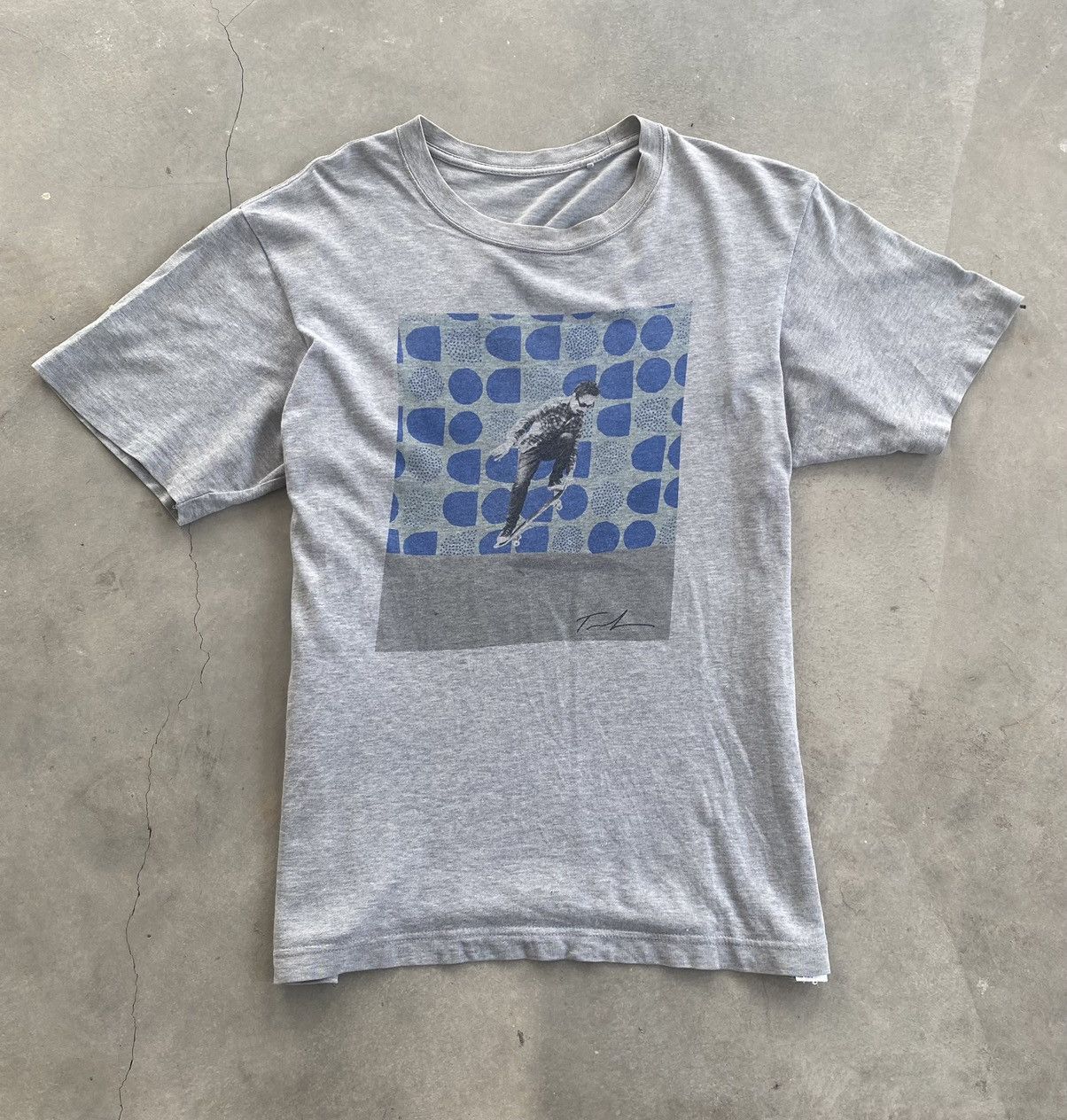 Tony Hawk × Vintage TONY HAWK UNIQLO SKETBOARD TEE Size US L / EU 52-54 / 3 - 1 Thumbnail