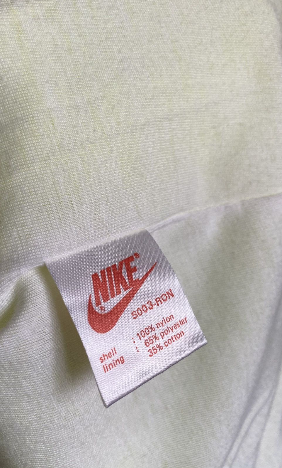 Nike M Vintage Nike International Nylon Tracksuit Jacket Pants 90 Size 48R - 19 Thumbnail