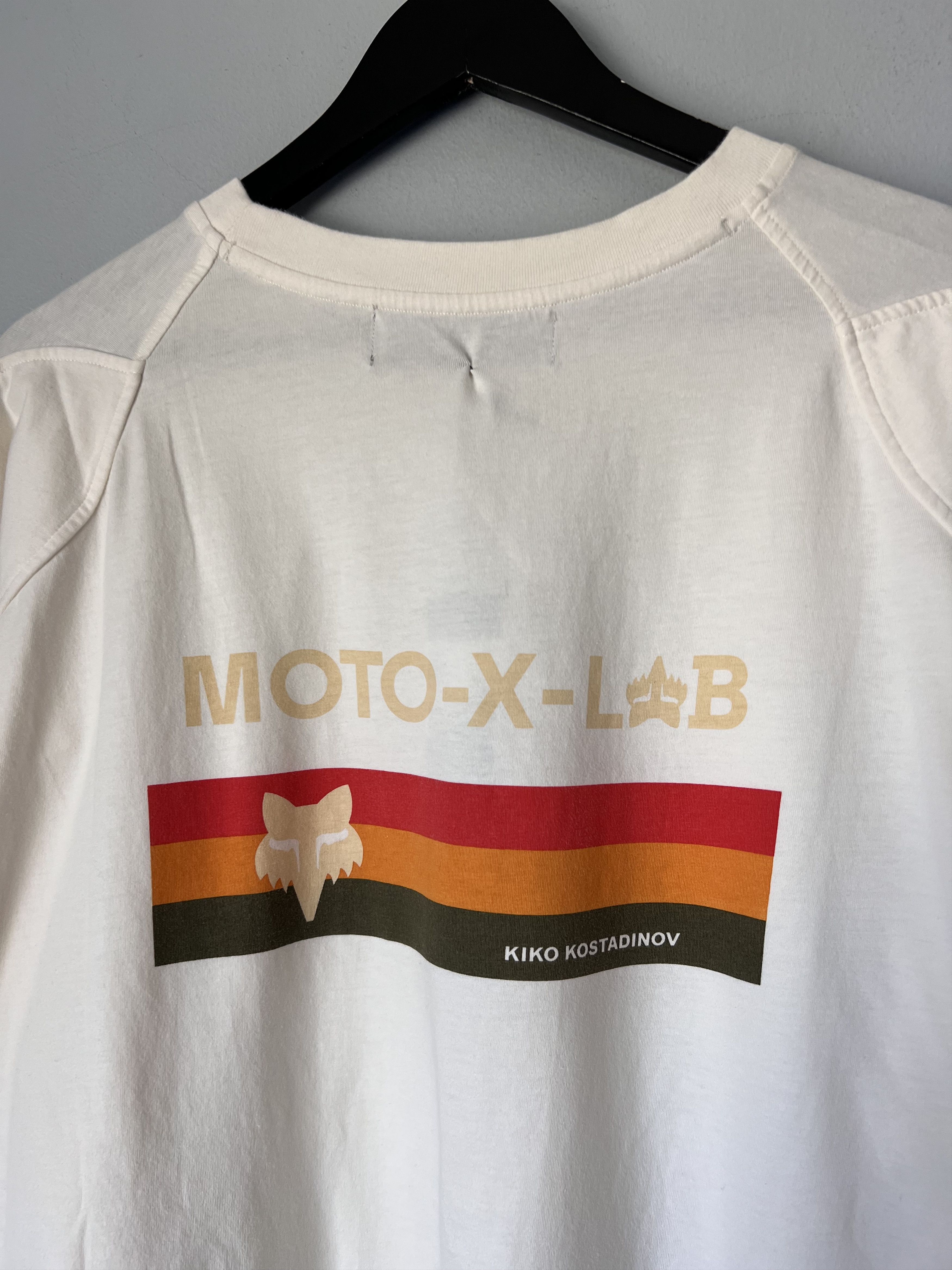 Fox Racing × Kiko Kostadinov Kiko Kostadinov Fox Racing Long Sleeve Tee in White Size US L / EU 52-54 / 3 - 2 Thumbnail