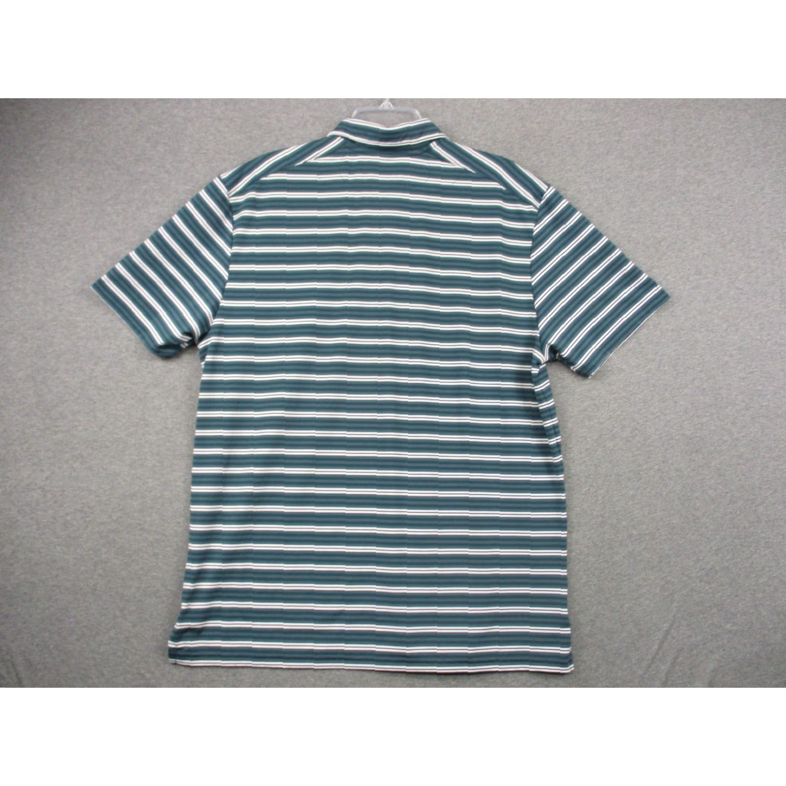 Oakley Oakley Hydrolix Sport Golf Polo Shirt Men's XL Green Stripe Size US XL / EU 56 / 4 - 7 Thumbnail