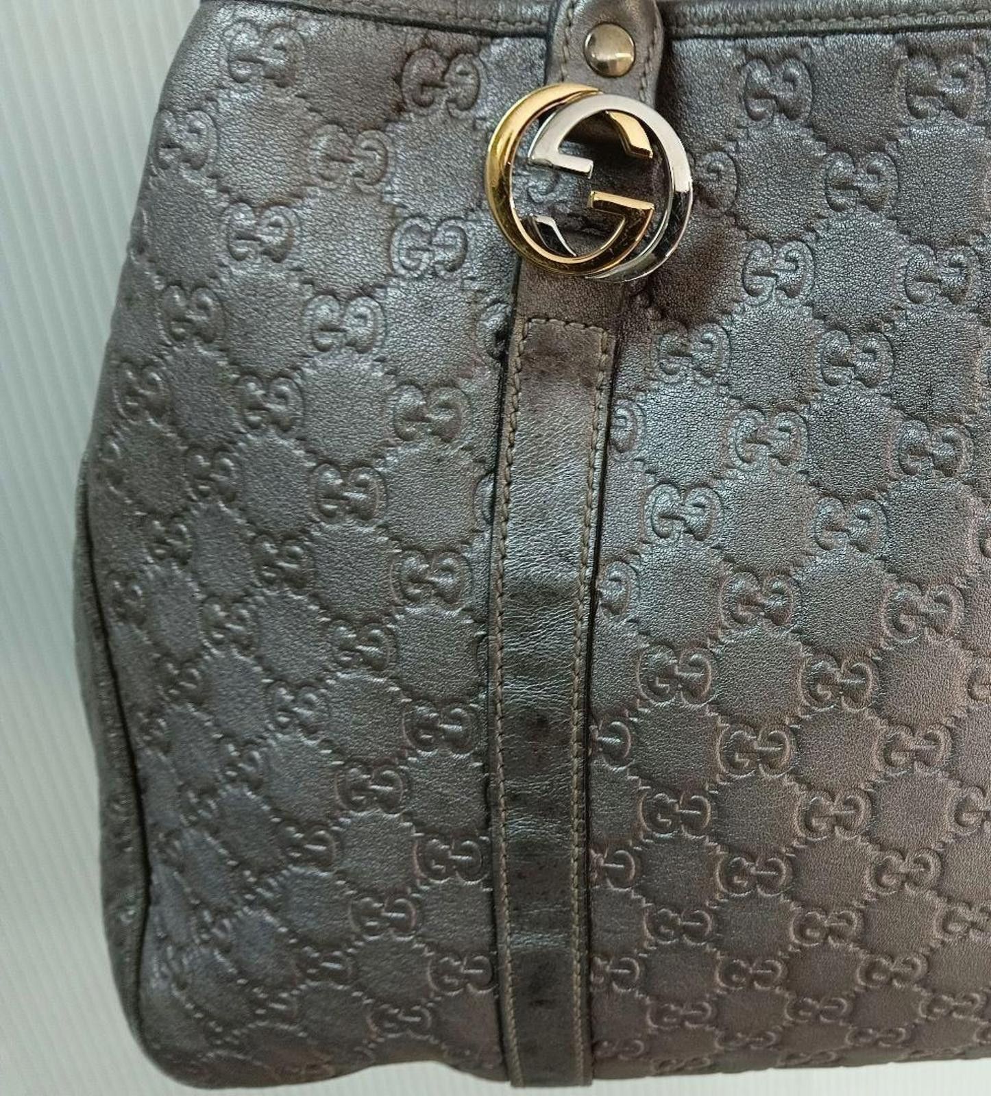 Gucci Gucci - Metallic Monogram Tote Bag Size ONE SIZE - 9 Thumbnail
