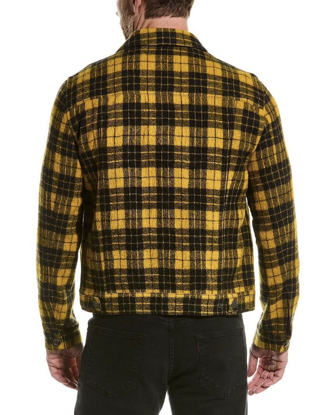 John Varvatos Searcy Plaid Blouson Jacket Coat Size EU48/US38. Size US M / EU 48-50 / 2 - 5 Thumbnail