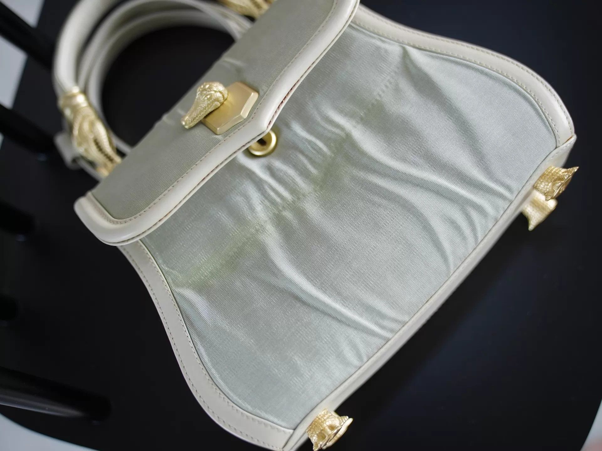 Other BKC Classic Croc Trophy Iced Green Canvas 2way Small Bag Size ONE SIZE - 6 Thumbnail
