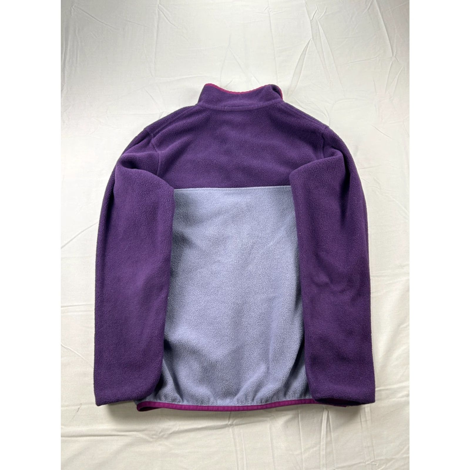 Patagonia Patagonia Sweater Pullover Fleece Womens S Purple Regular Snap T Synchilla Pullover Winter Fall Size S / US 4 / IT 40 - 4 Thumbnail