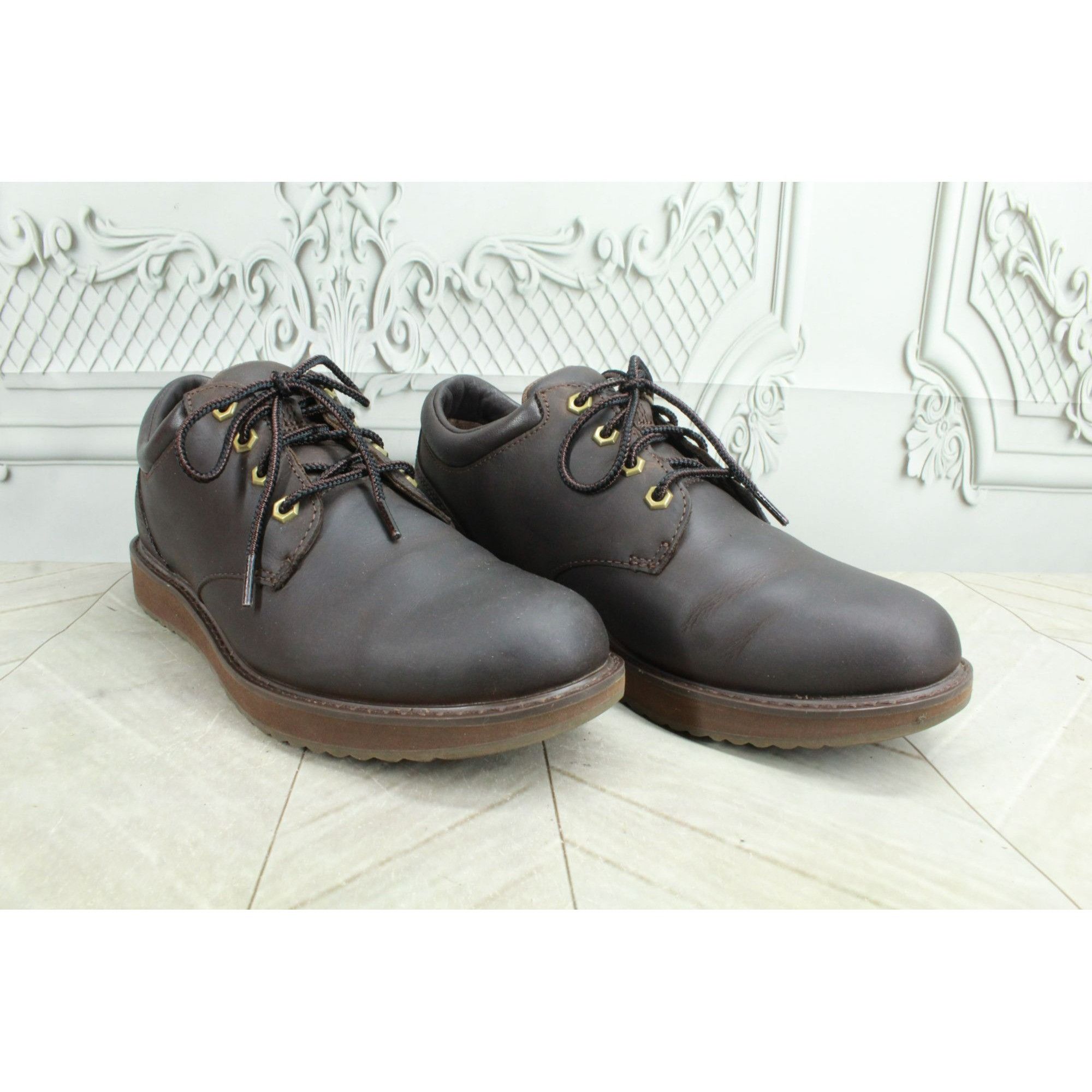 L.L. Bean × Leather LL Bean Stonington Men's Rugged Oxford Shoes Size US 8.5 / EU 41-42 - 4 Thumbnail