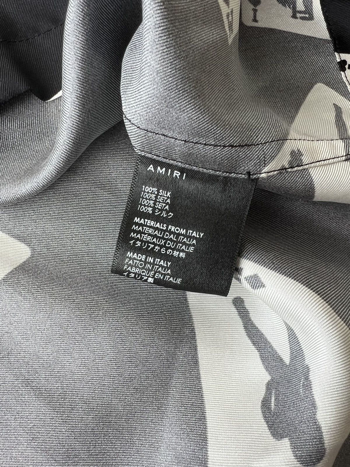Amiri AMIRI Short Sleeve Cards Shirt Size US XXL / EU 58 / 5 - 5 Thumbnail