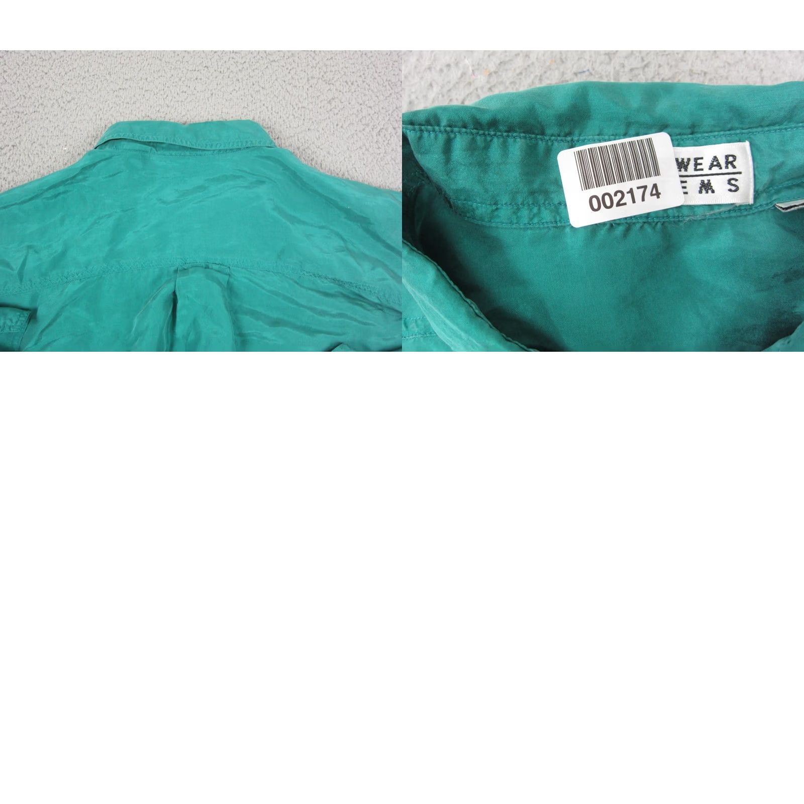 Vintage VINTAGE Sportswear Systems Shirt Mens XL Green 100% Silk Button Up 90s Size US XL / EU 56 / 4 - 9 Thumbnail