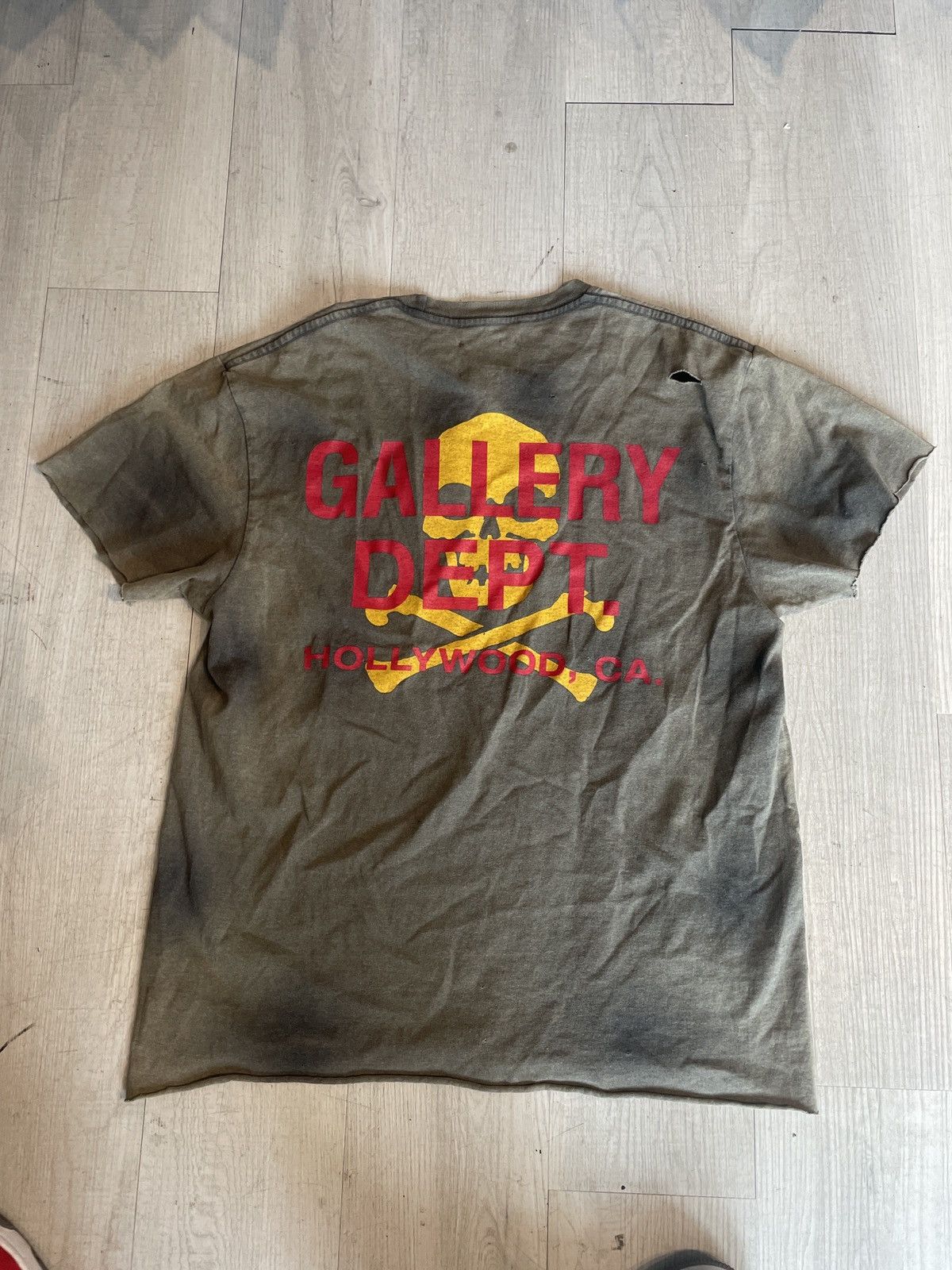 Gallery Dept. Gallery Dept. Zip Sun Faded T-Shirt Black M Size US M / EU 48-50 / 2 - 2 Thumbnail