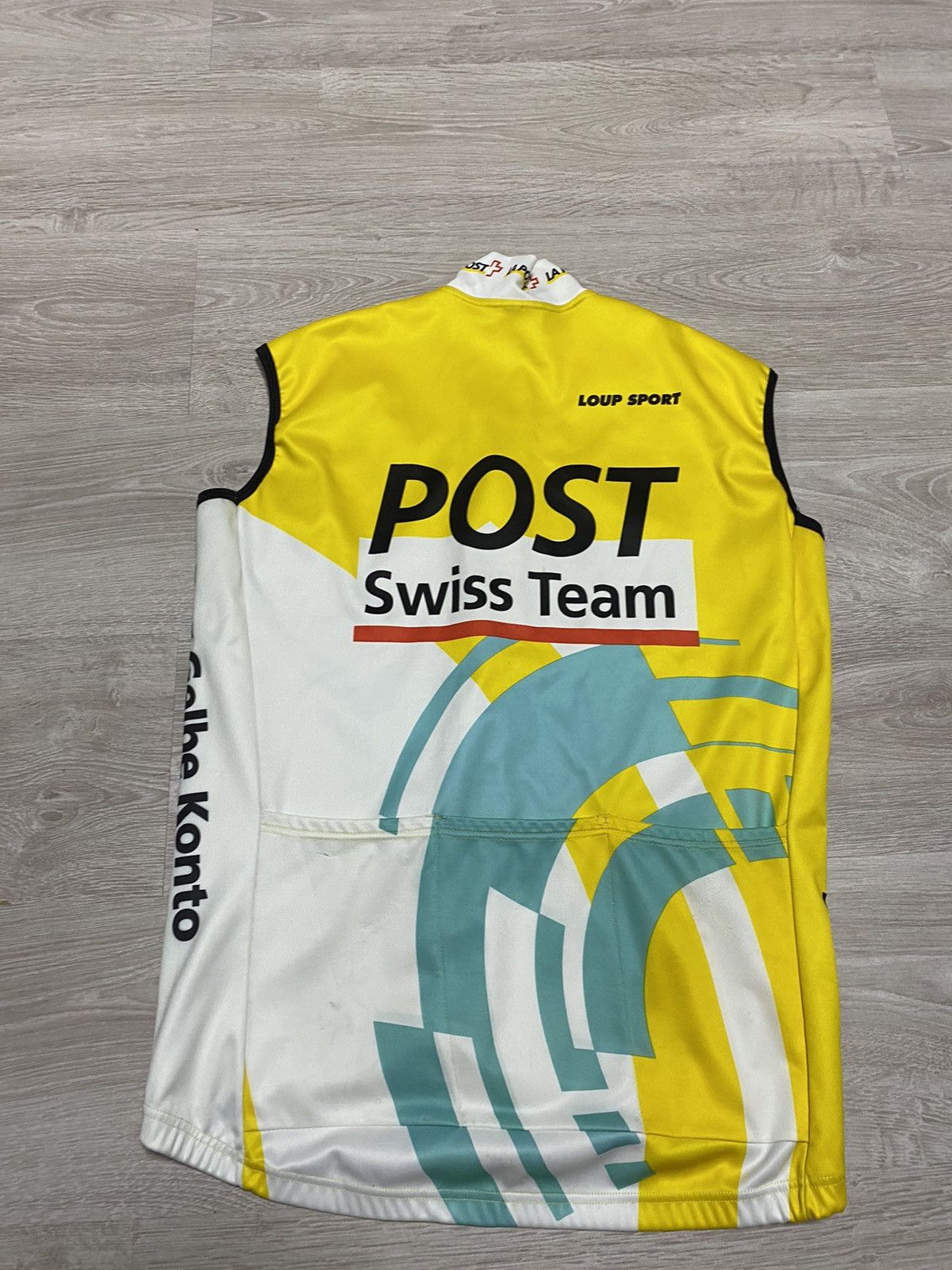 Vintage CIEGI SWISS POST Loup Sport Jersey Cycling Shirt Mens Size US M / EU 48-50 / 2 - 7 Thumbnail
