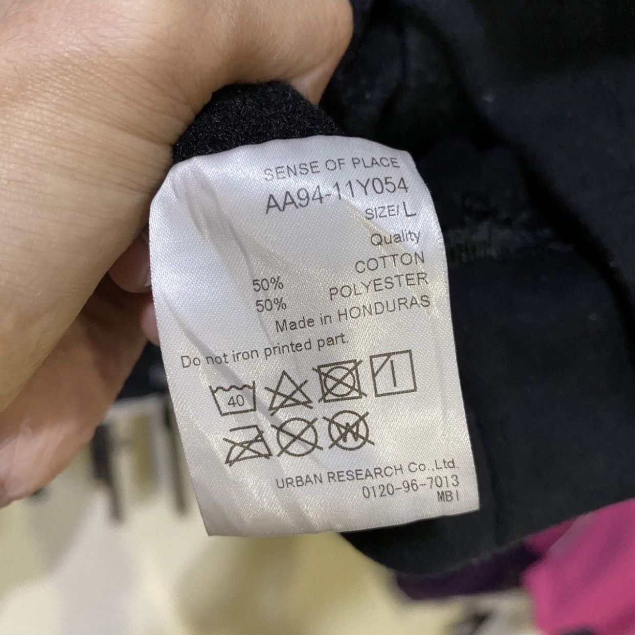 Japanese Brand Sense Of Place Big Face Box Logo Sweatshirt Japanese Brand Size US L / EU 52-54 / 3 - 6 Thumbnail