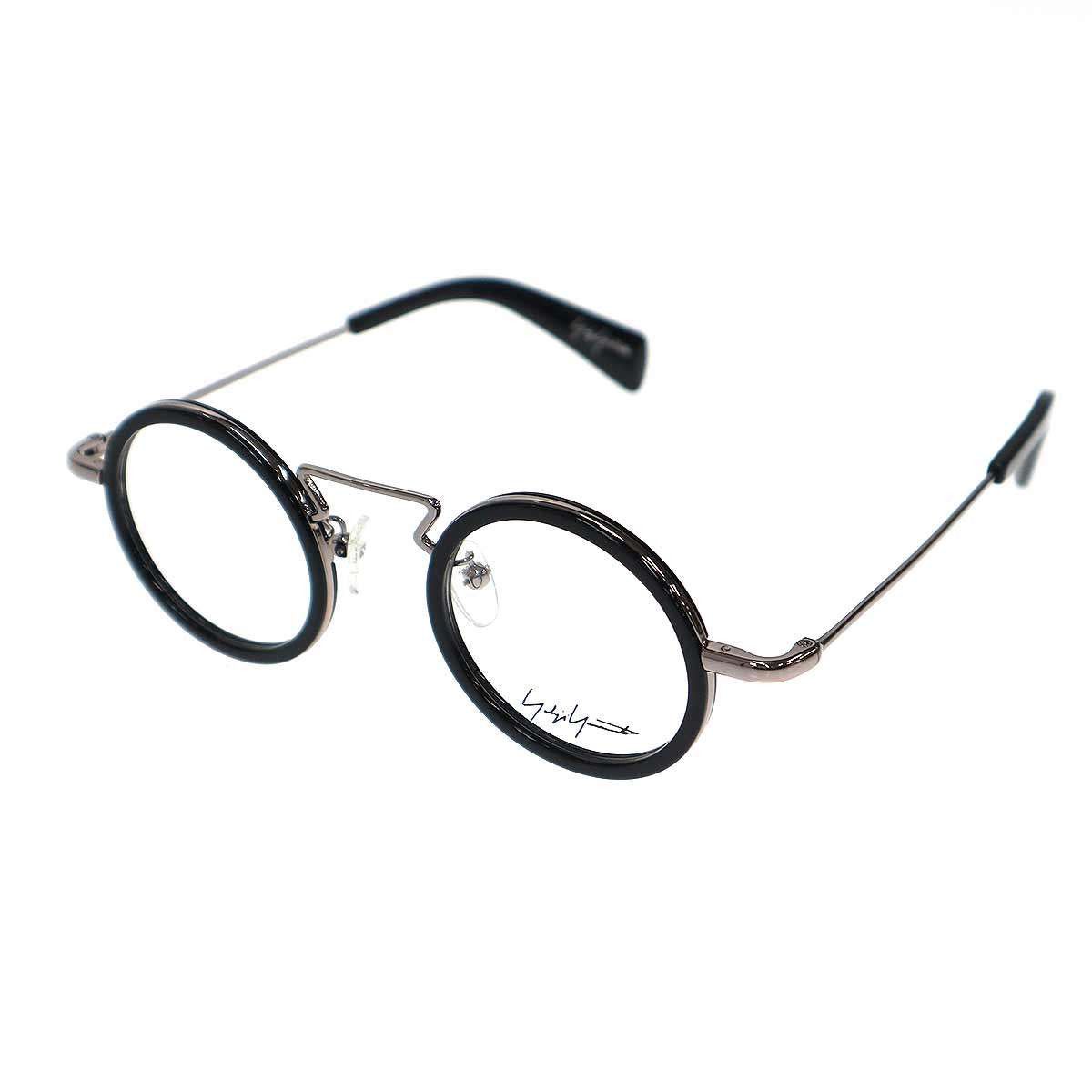 Yohji Yamamoto Yohji Yamamoto Round Frame Glasses YY1003 Size ONE SIZE - 1 Thumbnail