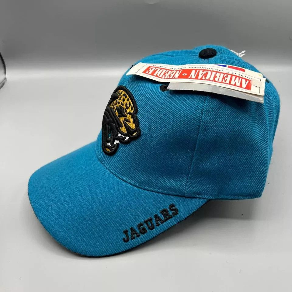 American Needle Jacksonville Jaguars Hat Men Blue Strap Back Cap New Size ONE SIZE - 2 Thumbnail