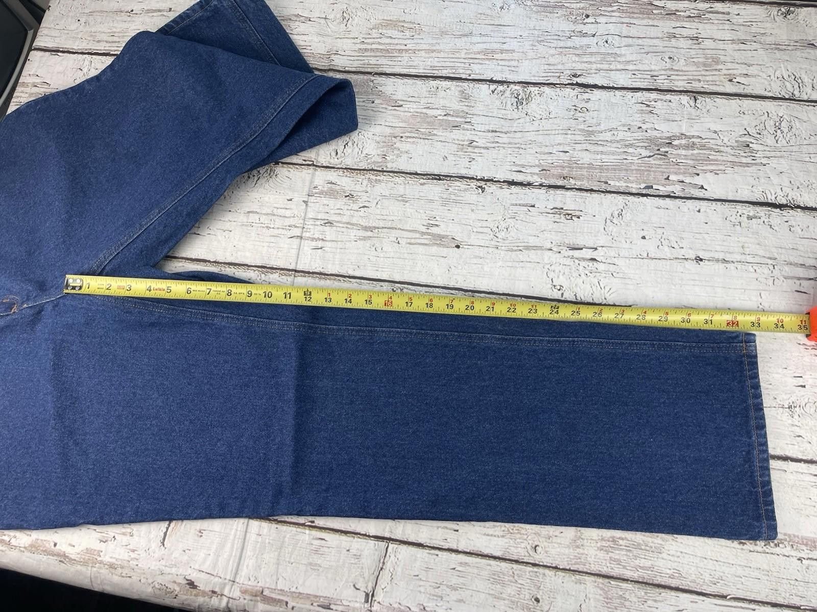 Carhartt Carhatt Dark Denim Men Jeans Size 36/32 Rental Size US 36 / EU 52 - 7 Thumbnail