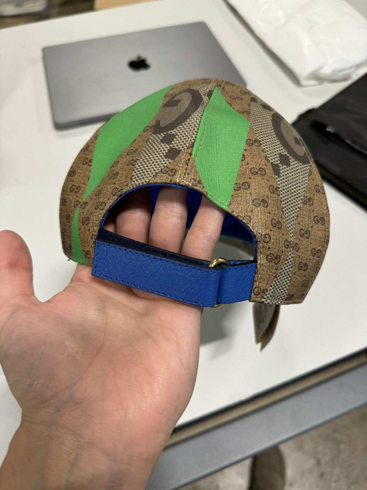 Gucci Gucci GG Monogram Baseball Cap NEW 600$ Size ONE SIZE - 3 Thumbnail