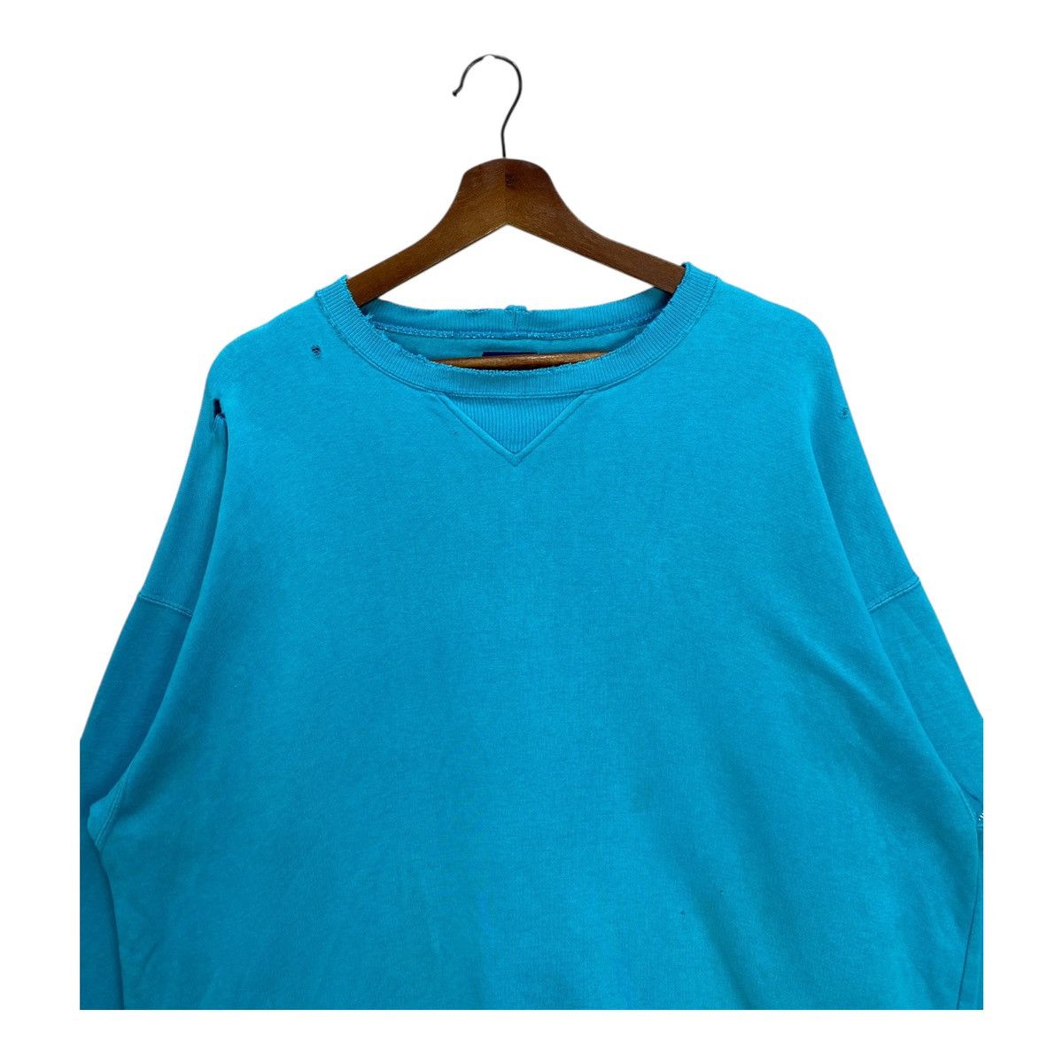 Gap Vintage Gap Plain Distressed Sweatshirt Crewneck Size Medium Size US M / EU 48-50 / 2 - 2 Thumbnail