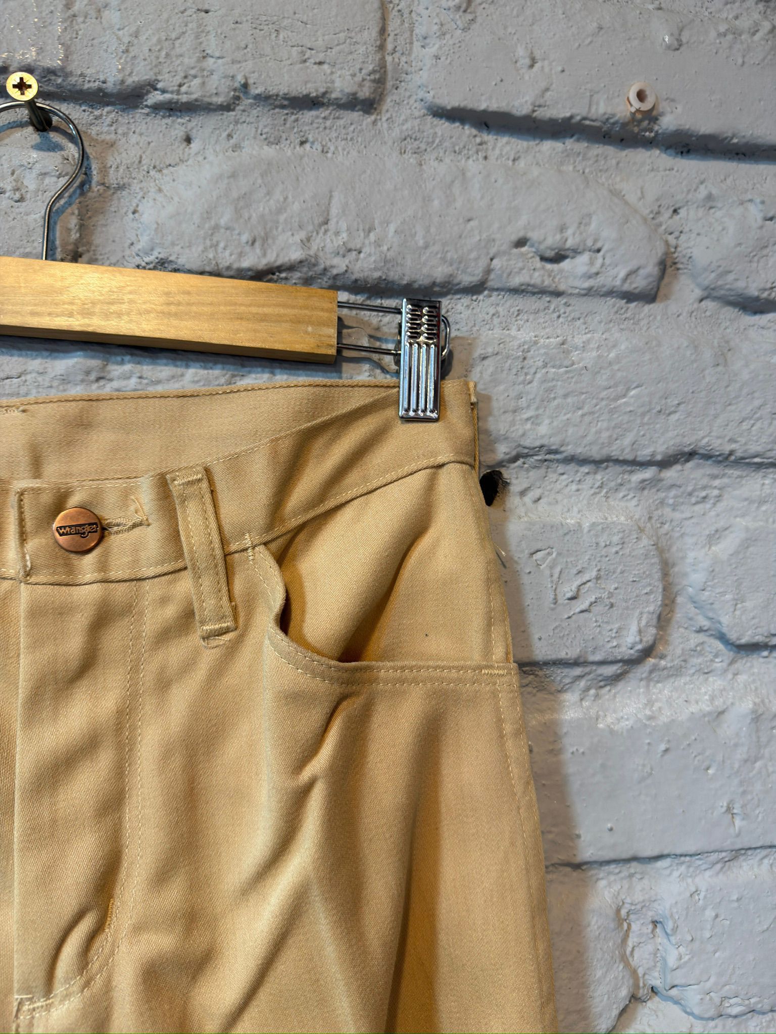 Wrangler Vintage 70s Wrangler Blue Bell bell bottoms deadstock pants Size 29" - 8 Thumbnail