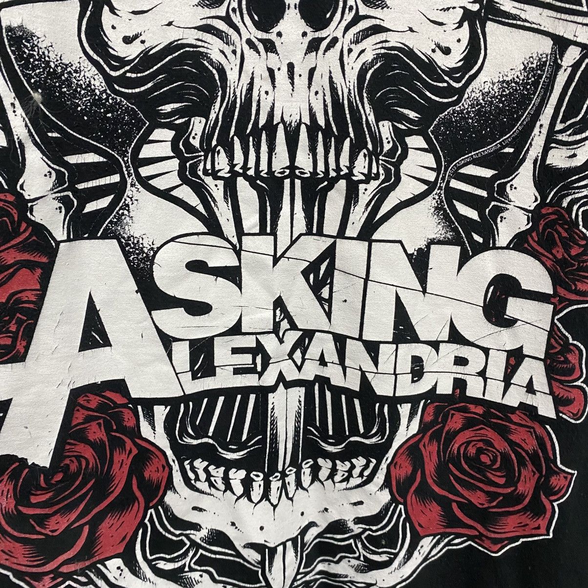 Band Tees Vintage Asking Alexandria Big Graphic 2000’s rock band tee Size US S / EU 44-46 / 1 - 3 Thumbnail
