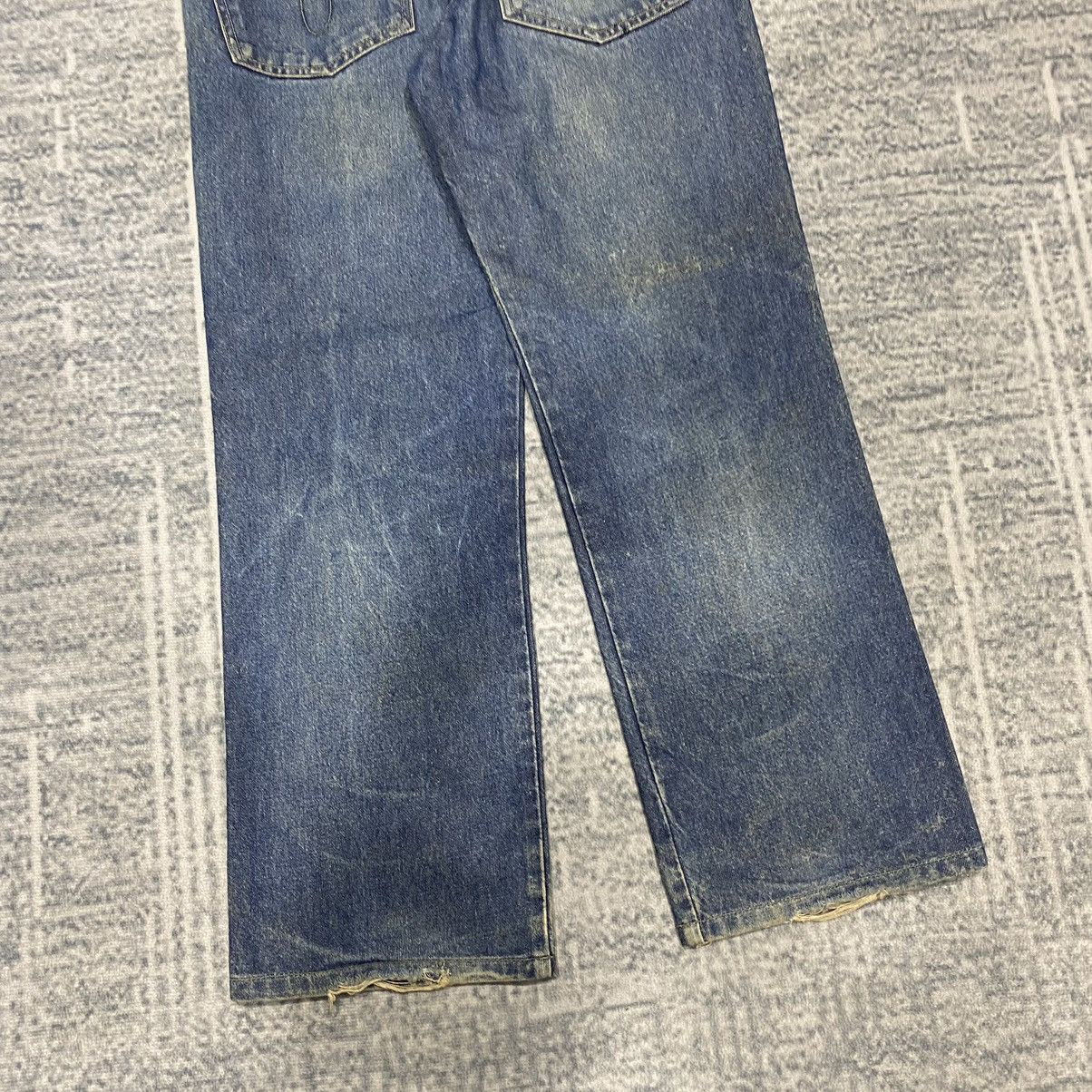 Calvin Klein × Vintage Sick☠️ CK Vintage Straight Cut Jeans 80s Mud Wash Dirty Size US 32 / EU 48 - 11 Thumbnail