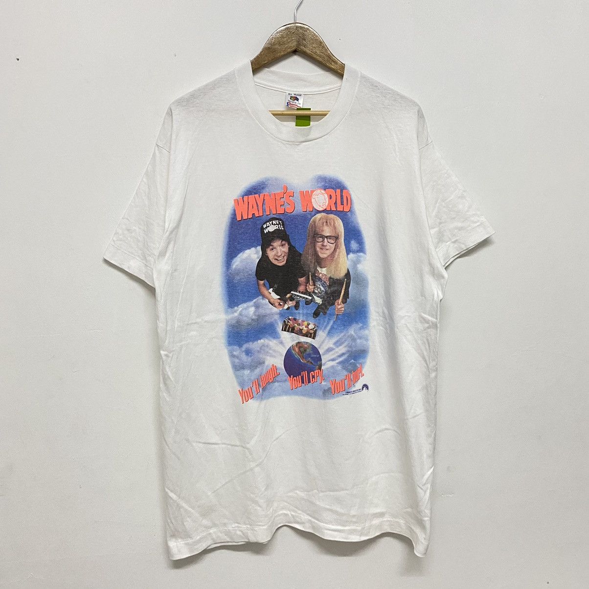 Vintage Vintage 1992 Wayne’s World Movie Mike Myer Penelope LIKE NEW Size US XL / EU 56 / 4 - 1 Thumbnail