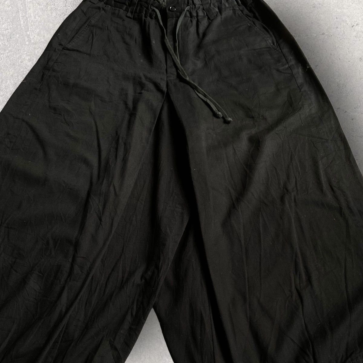 Yohji Yamamoto SS19 Twill Gabardine Hakama Balloon Pants Size US 32 / EU 48 - 4 Thumbnail