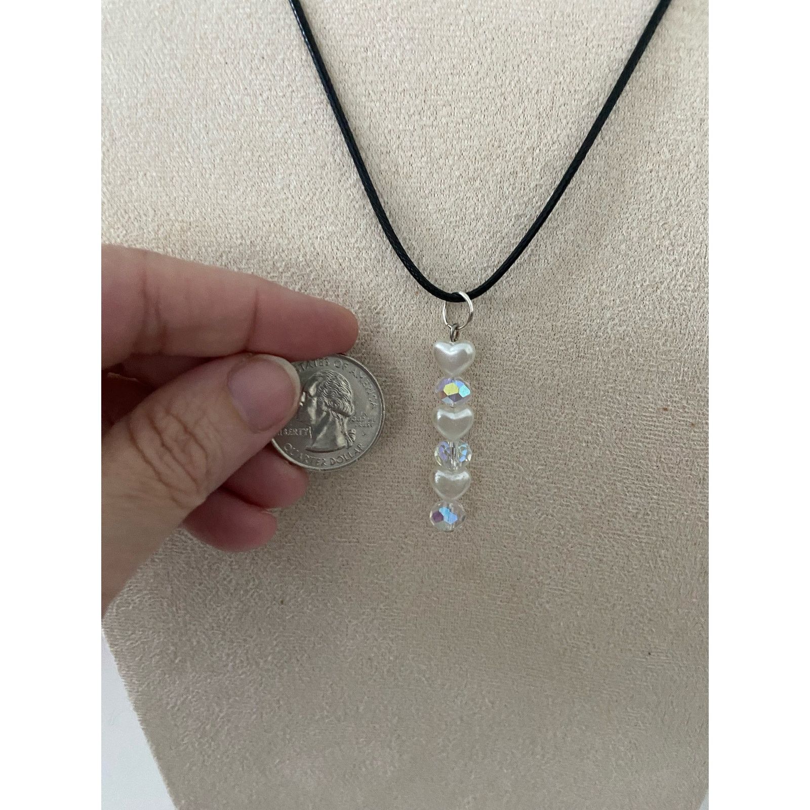 Handmade heart necklace Size ONE SIZE - 3 Thumbnail