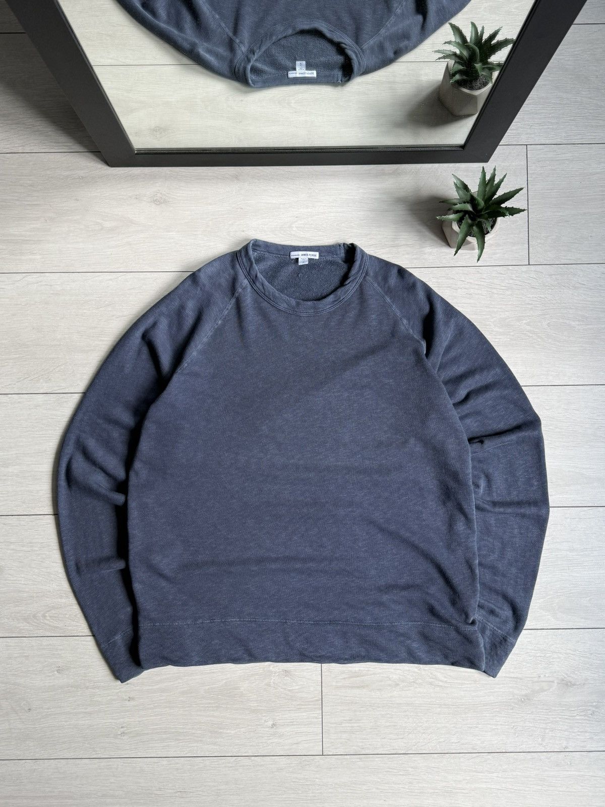 James Perse James Perse Vintage Fleece Raglan Pullover Deep Pigment Size US M / EU 48-50 / 2 - 1 Thumbnail