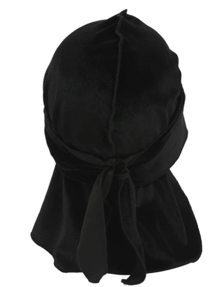 Palace Palace Velvet Durag Black Size ONE SIZE - 3 Thumbnail