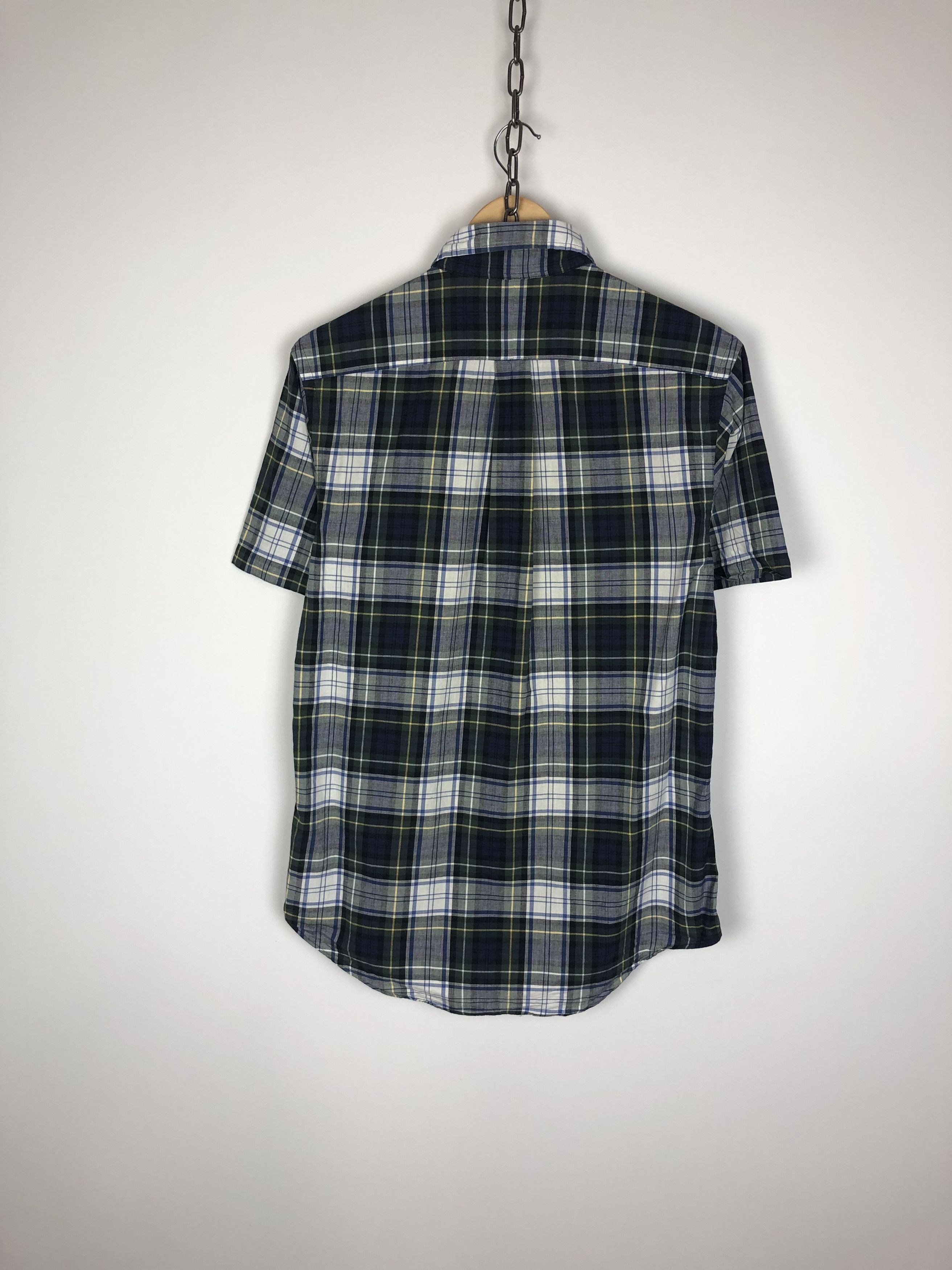 Polo Ralph Lauren Polo Ralph Lauren Check Shirt Vintage Small Logo M Size US M / EU 48-50 / 2 - 7 Thumbnail