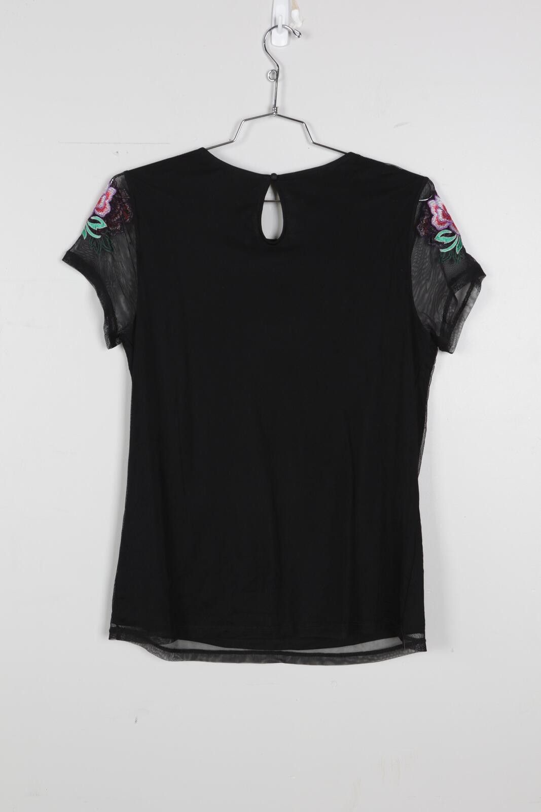 Other 2010's International Concepts Floral Embroidered Blouse Size XL / US 12-14 / IT 48-50 - 2 Thumbnail