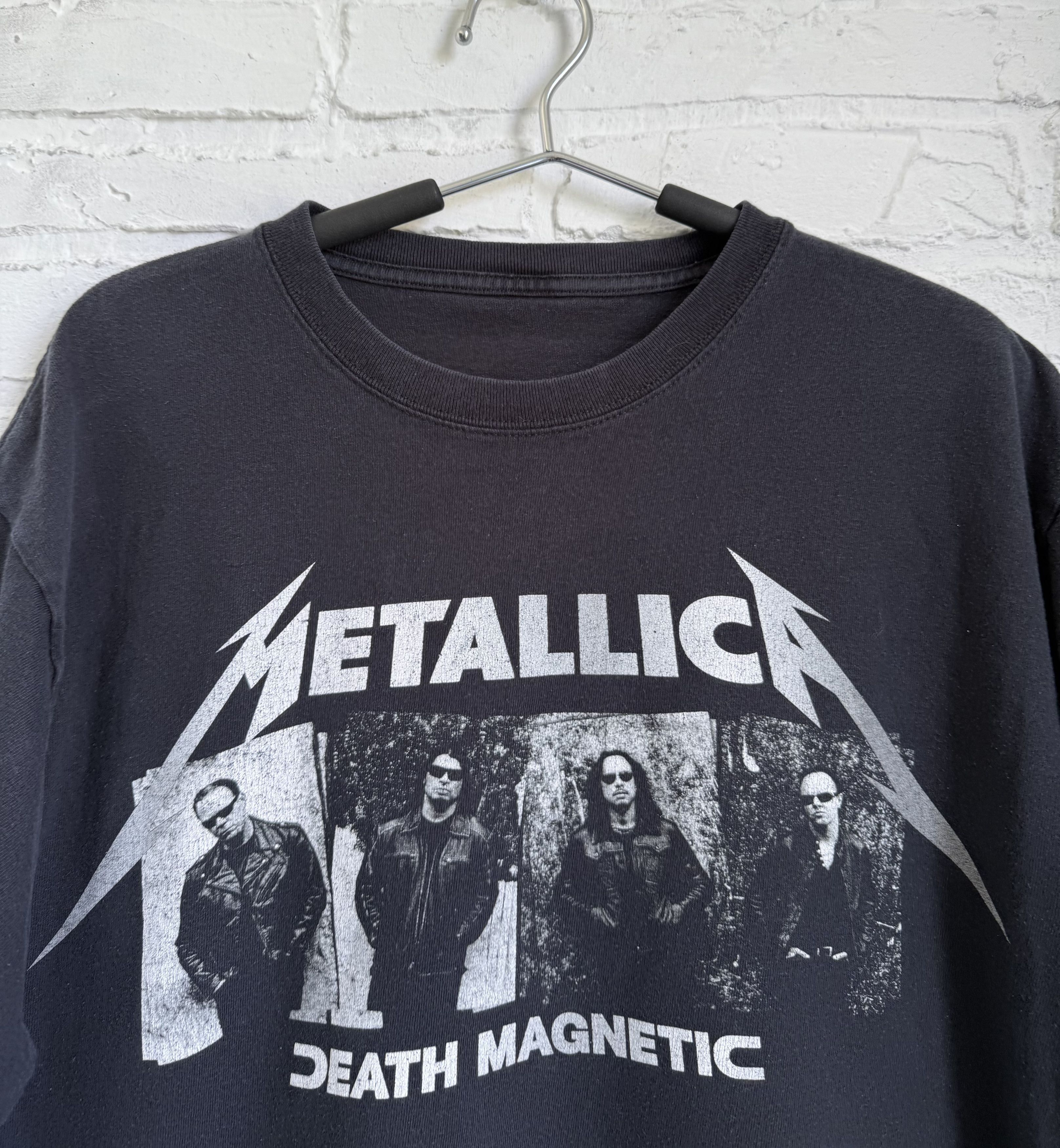 Band Tees × Vintage Vintage 2008 Metallica world magnetic tour t-shirt Size US L / EU 52-54 / 3 - 3 Thumbnail