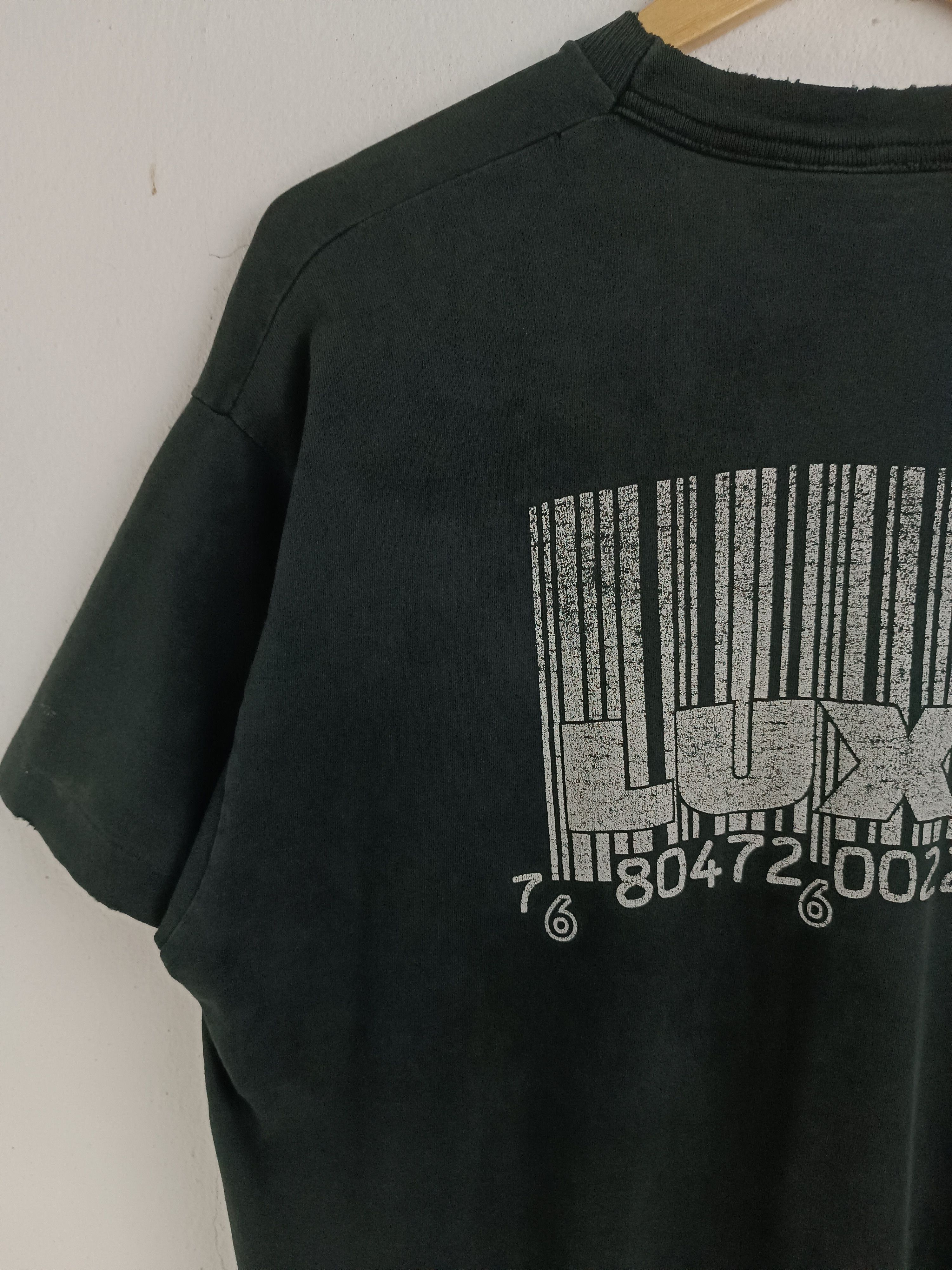 Band Tees THRASHED FADED VINTAGE 90'S LUXT BAND TEE nin ministry Size US XL / EU 56 / 4 - 16 Thumbnail