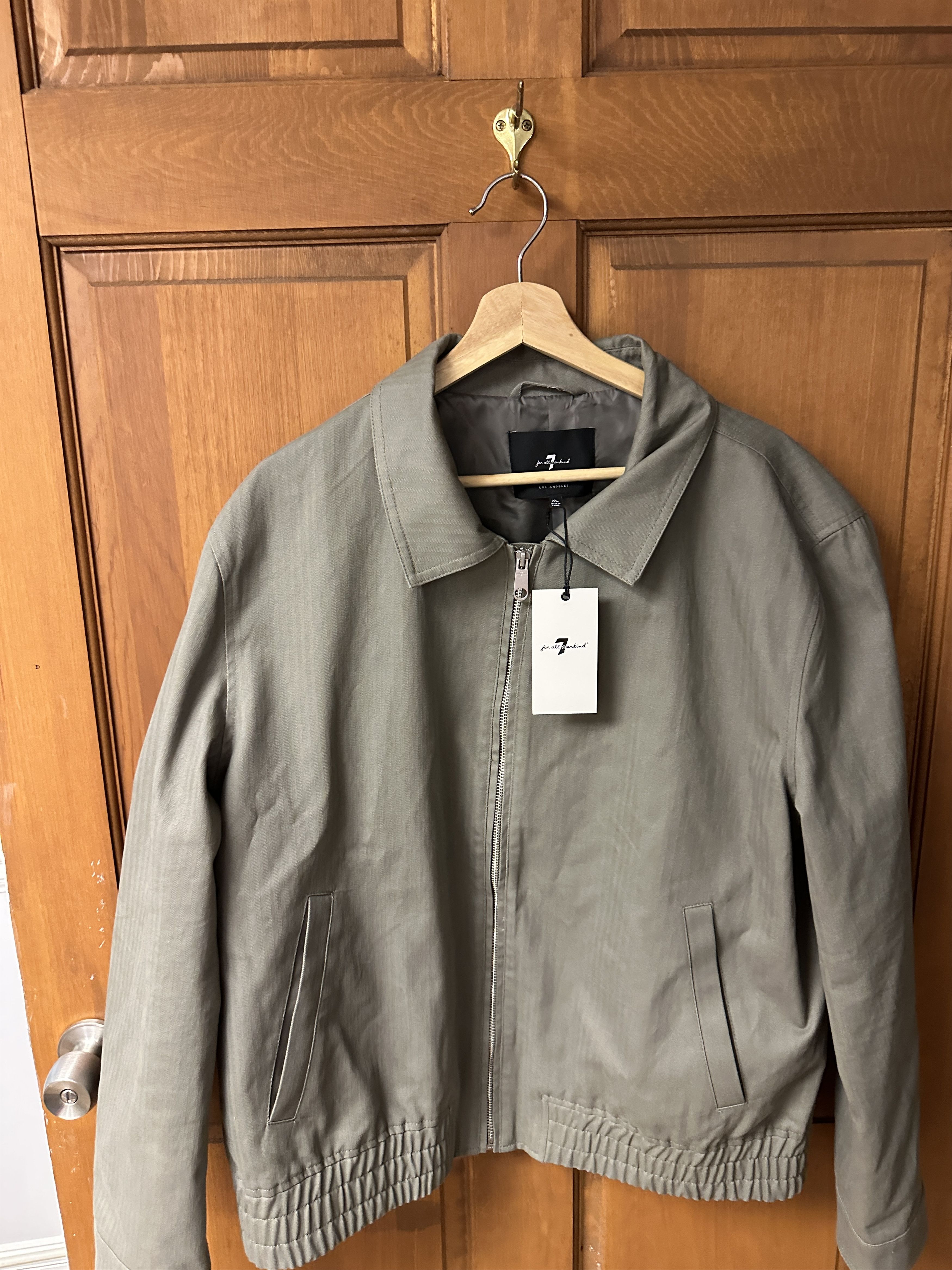 7 For All Mankind 7 for All Man Kind Men's Gray Jacket Size XL Size US XL / EU 56 / 4 - 1 Thumbnail